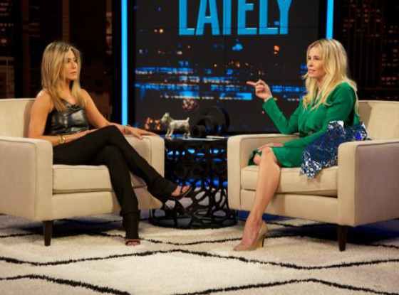 Jennifer Aniston, Chelsea Handler, Chelsea Lately Jennifer Aniston, Chelsea Handler, Chelsea Lately